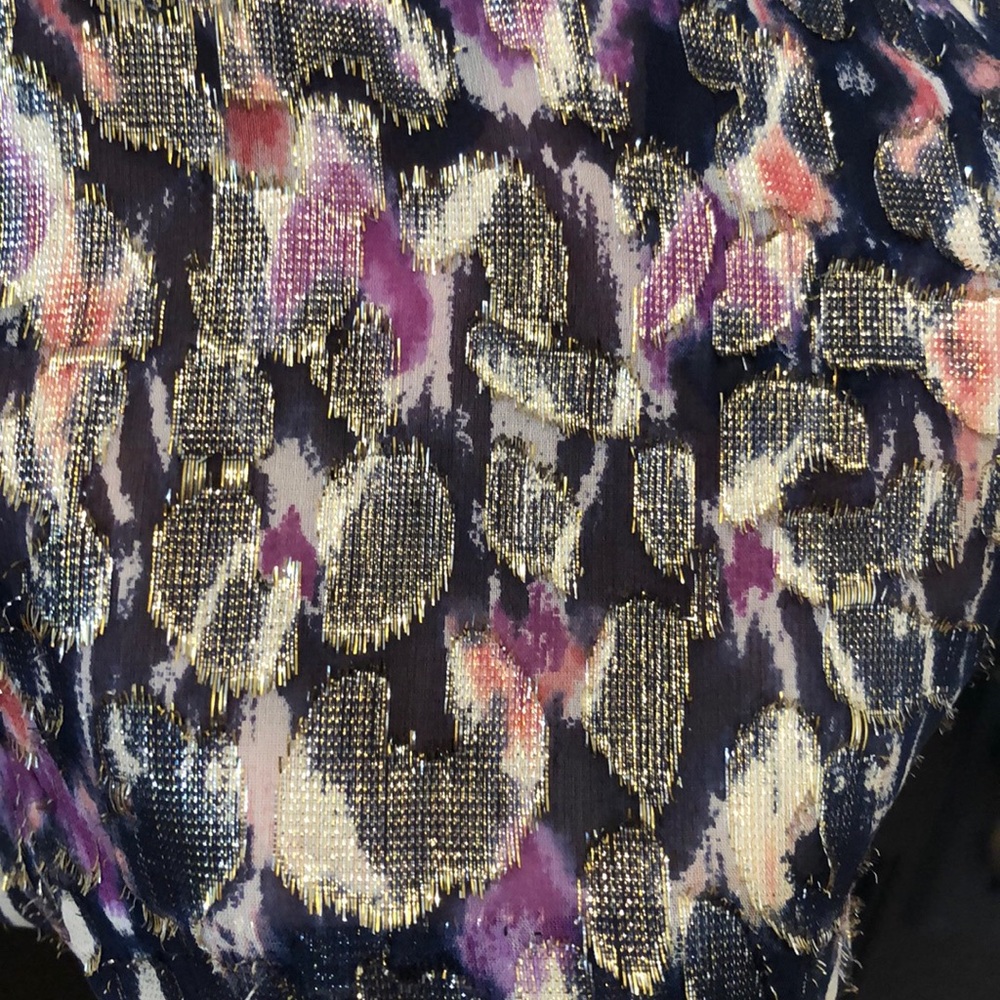 🥳HP🥳 Elie Tahari Metallic Cocktail Dress - Picture 3 of 8